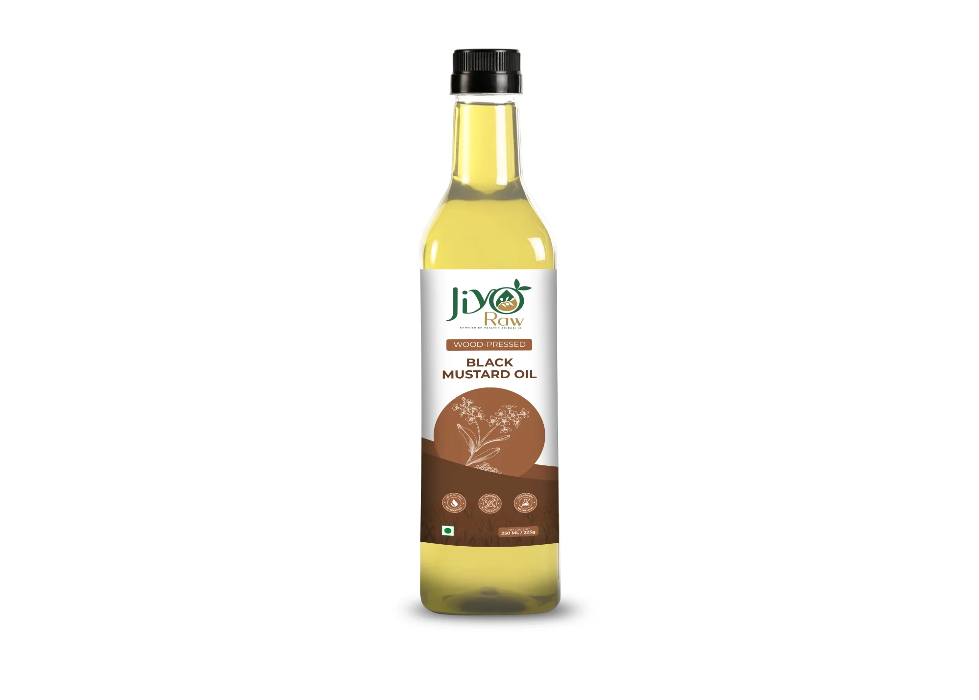 JIYORAW BLACK MUSTARD OIL 5L