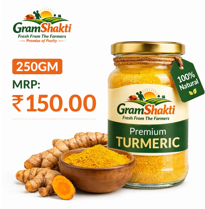 GramShakti Organic Turmeric Powder
