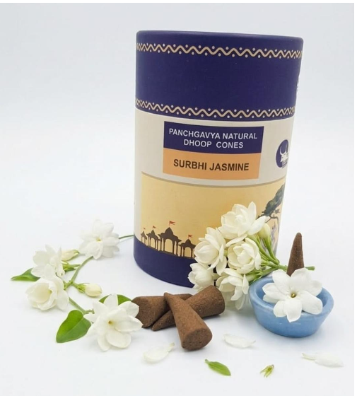 Jasmine dhoop cones