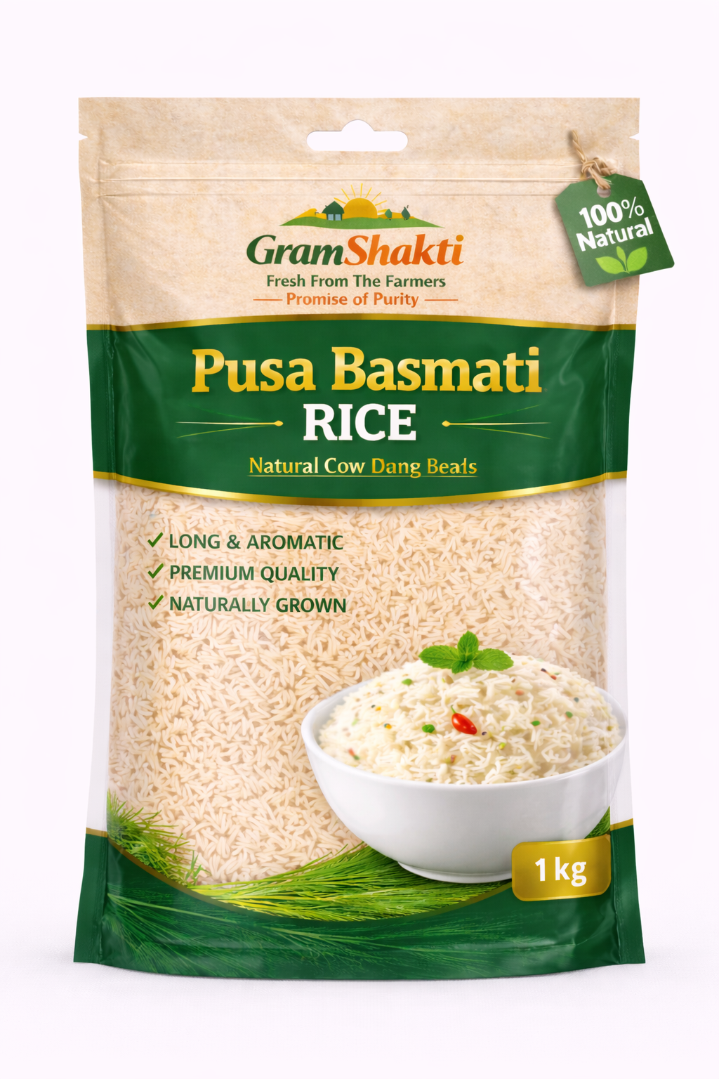 Rice Pusa Basmati 1kg