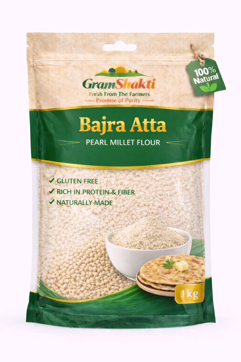 Bajra Atta 1kg